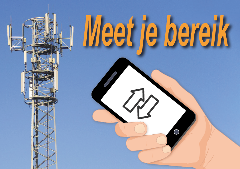 Last van slecht mobiel bereik? Meet het handig zelf via een app!