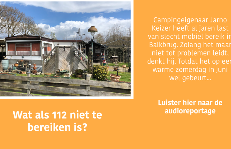 Wat als 112 slecht te bereiken is? – reportage