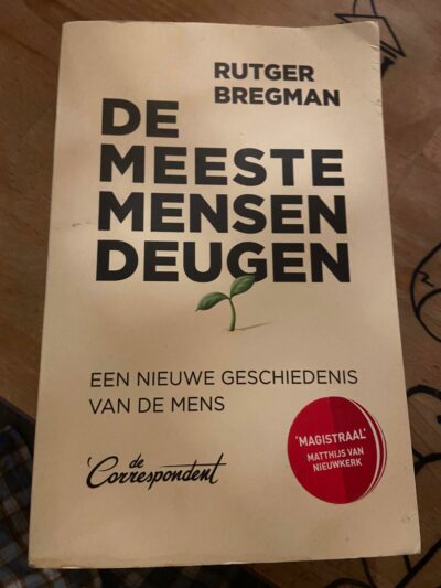 Boek van de week: De meeste mensen deugen