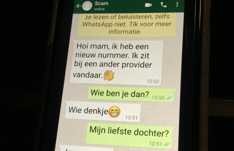 Met de schrik vrijgekomen: “Thuis had ik het bedrag zo overgemaakt”