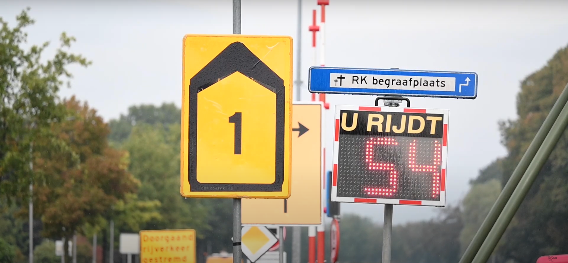 Snelheid Noorderweg naar 30 km/u