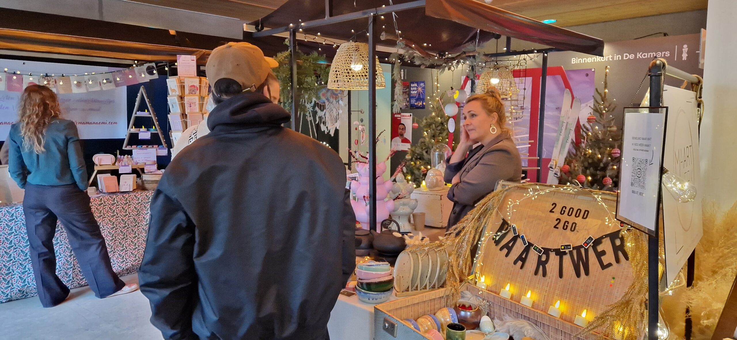 Kerstmarkt in Theater de Kamers