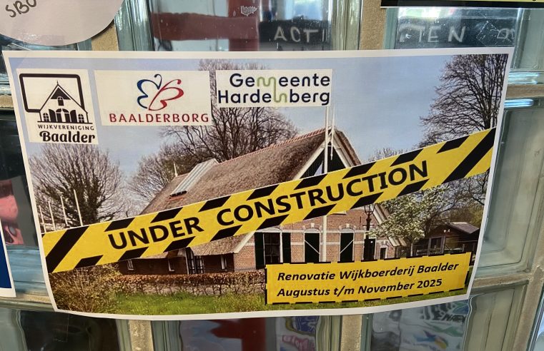 Vernieuwing bij de wijkboerderij Baalder