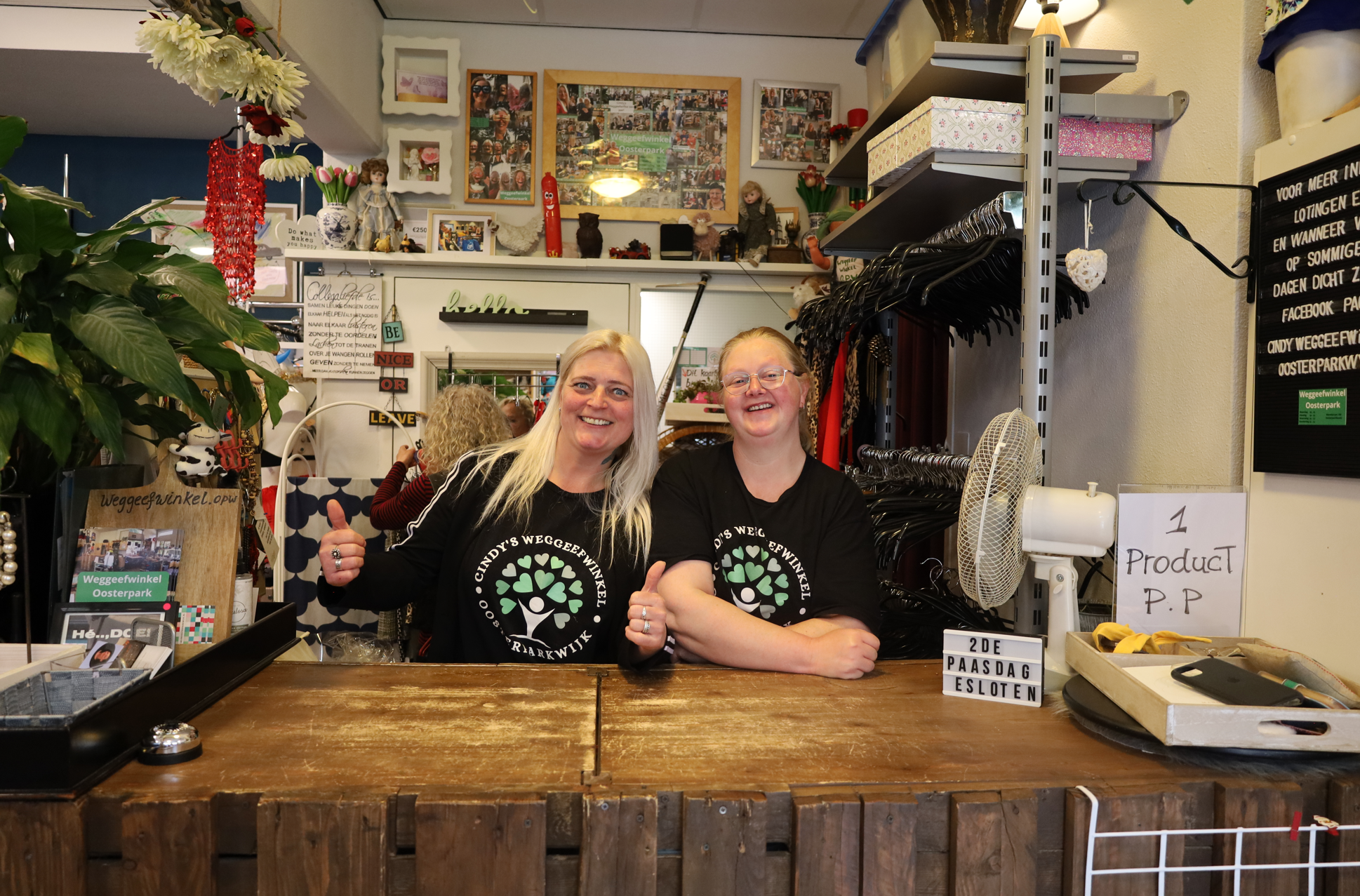 Weggeefwinkel Oosterparkheem helpt honderden Groningers per week