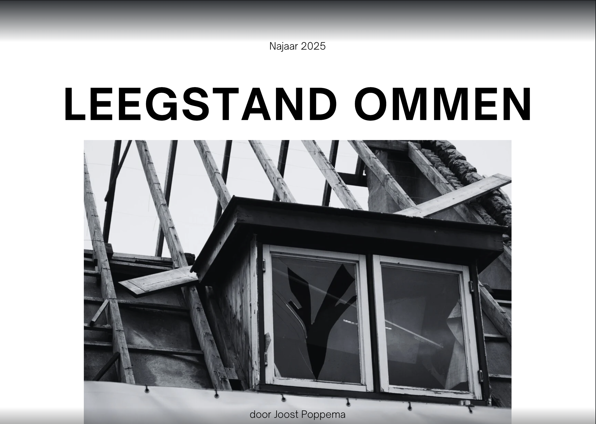 Fotoreportage: Leegstand Ommen